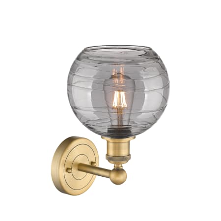 A large image of the Innovations Lighting 616-1W 12 8 Athens Deco Swirl Sconce Alternate Image