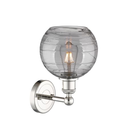 A large image of the Innovations Lighting 616-1W 12 8 Athens Deco Swirl Sconce Alternate Image