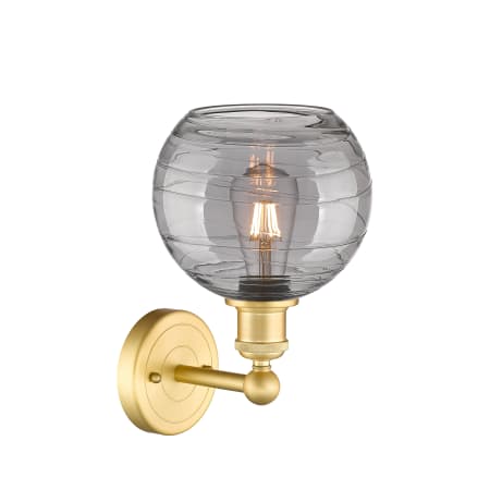 A large image of the Innovations Lighting 616-1W 12 8 Athens Deco Swirl Sconce Alternate Image