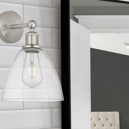 A large image of the Innovations Lighting 616-1W-12-8 Bristol Sconce Alternate Image