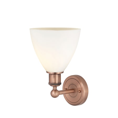 A large image of the Innovations Lighting 616-1W-12-8 Bristol Sconce Alternate Image