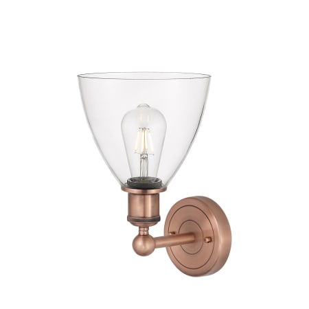 A large image of the Innovations Lighting 616-1W-12-8 Bristol Sconce Alternate Image