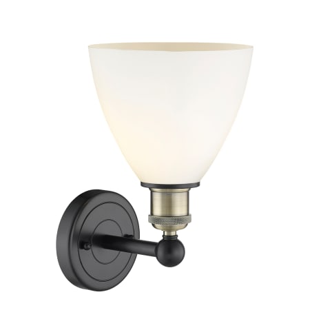 A large image of the Innovations Lighting 616-1W-12-8 Bristol Sconce Alternate Image