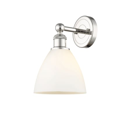 A large image of the Innovations Lighting 616-1W-12-8 Bristol Sconce Alternate Image