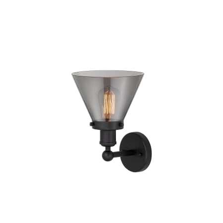 A large image of the Innovations Lighting 616-1W-12-8 Cone Sconce Alternate Image