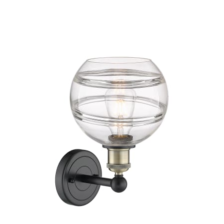 A large image of the Innovations Lighting 616-1W 12 8 Rochester Sconce Alternate Image