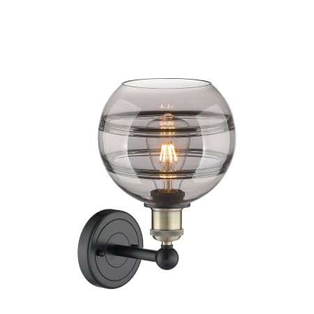 A large image of the Innovations Lighting 616-1W 12 8 Rochester Sconce Alternate Image