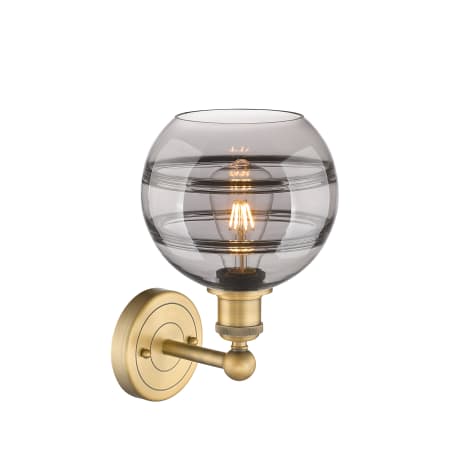 A large image of the Innovations Lighting 616-1W 12 8 Rochester Sconce Alternate Image