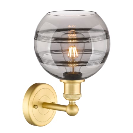 A large image of the Innovations Lighting 616-1W 12 8 Rochester Sconce Alternate Image