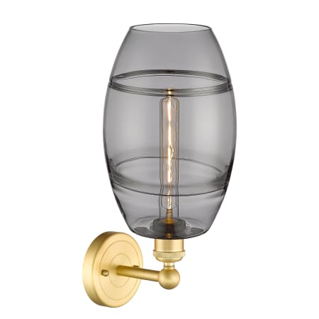 A large image of the Innovations Lighting 616-1W 12 8 Vaz Sconce Alternate Image