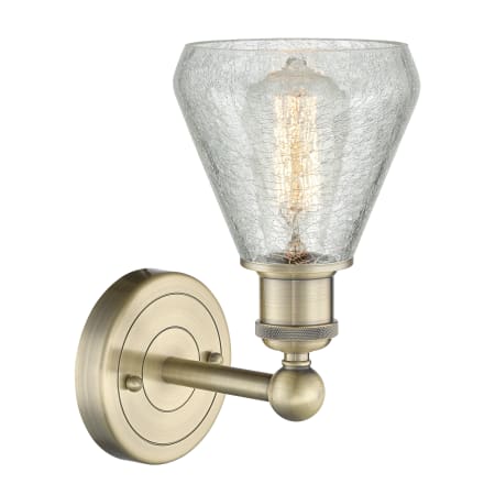 A large image of the Innovations Lighting 616-1W-13-6 Conesus Sconce Alternate Image