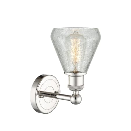 A large image of the Innovations Lighting 616-1W-13-6 Conesus Sconce Alternate Image