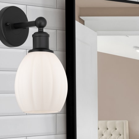 A large image of the Innovations Lighting 616-1W-13-6 Eaton Sconce Alternate Image