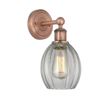 A large image of the Innovations Lighting 616-1W-13-6 Eaton Sconce Alternate Image