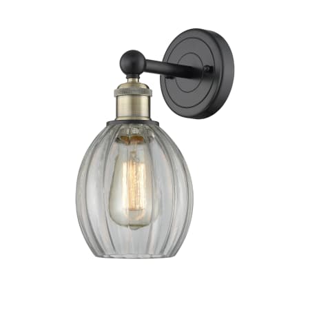 A large image of the Innovations Lighting 616-1W-13-6 Eaton Sconce Alternate Image