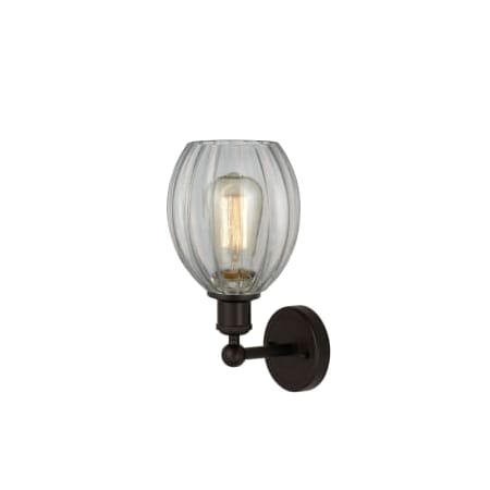 A large image of the Innovations Lighting 616-1W-13-6 Eaton Sconce Alternate Image