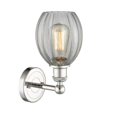 A large image of the Innovations Lighting 616-1W-13-6 Eaton Sconce Alternate Image