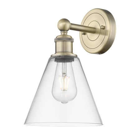 A large image of the Innovations Lighting 616-1W-13-8 Berkshire Sconce Alternate Image