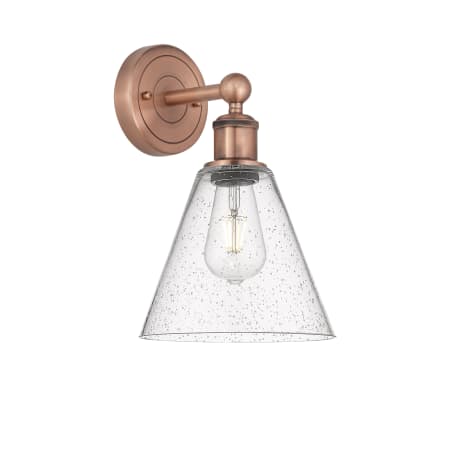 A large image of the Innovations Lighting 616-1W-13-8 Berkshire Sconce Alternate Image