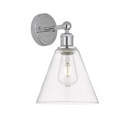 A large image of the Innovations Lighting 616-1W-13-8 Berkshire Sconce Alternate Image