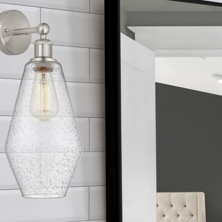 A large image of the Innovations Lighting 616-1W-17-7 Cindyrella Sconce Alternate Image