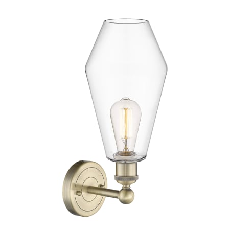 A large image of the Innovations Lighting 616-1W-17-7 Cindyrella Sconce Alternate Image