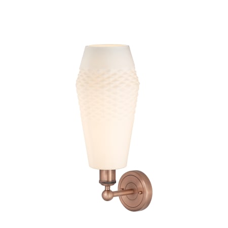 A large image of the Innovations Lighting 616-1W-19-7 Windham Sconce Alternate Image