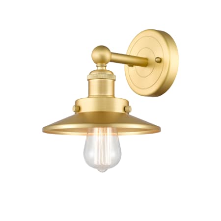 A large image of the Innovations Lighting 616-1W-8-8 Railroad Sconce Alternate Image