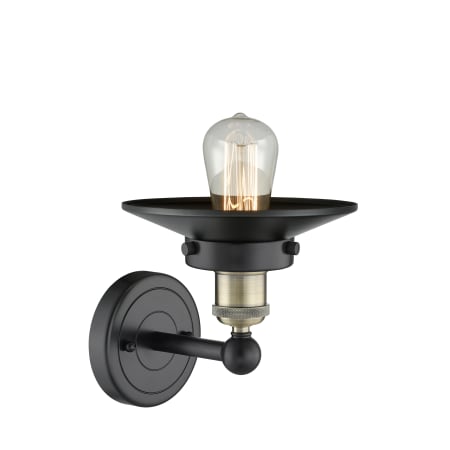 A large image of the Innovations Lighting 616-1W-8-8 Railroad Sconce Alternate Image