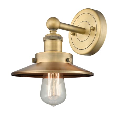 A large image of the Innovations Lighting 616-1W-8-8 Railroad Sconce Alternate Image