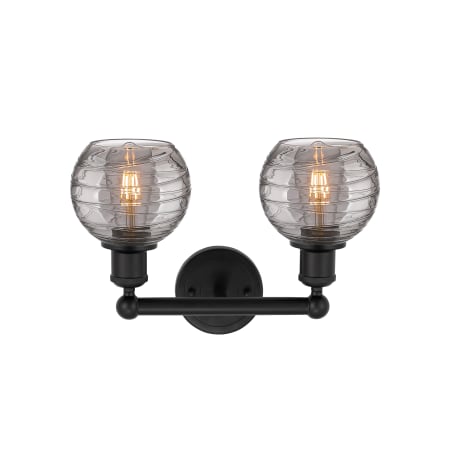 A large image of the Innovations Lighting 616-2W 10 15 Athens Deco Swirl Vanity Alternate Image