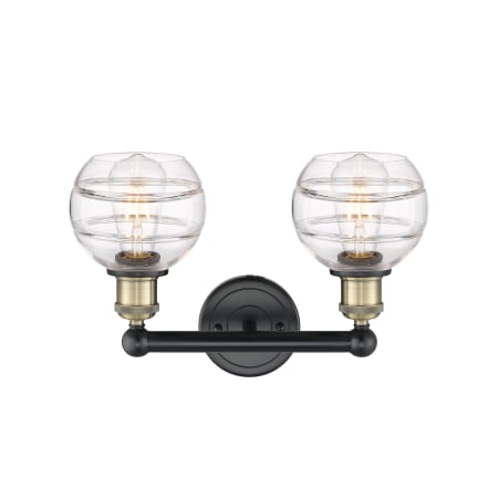 A large image of the Innovations Lighting 616-2W 10 15 Rochester Vanity Alternate Image