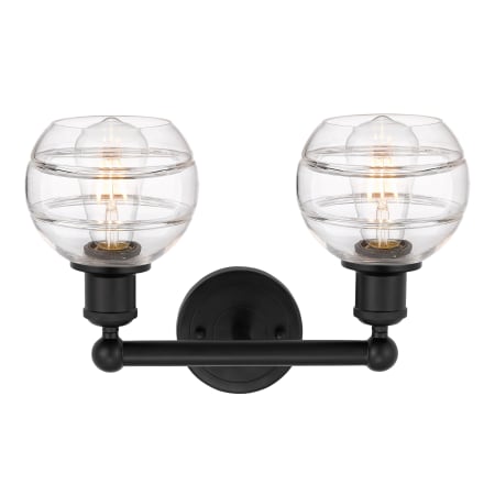 A large image of the Innovations Lighting 616-2W 10 15 Rochester Vanity Alternate Image