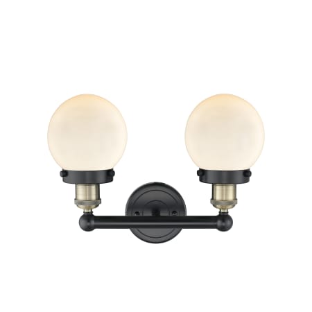 A large image of the Innovations Lighting 616-2W-10-16 Beacon Vanity Alternate Image