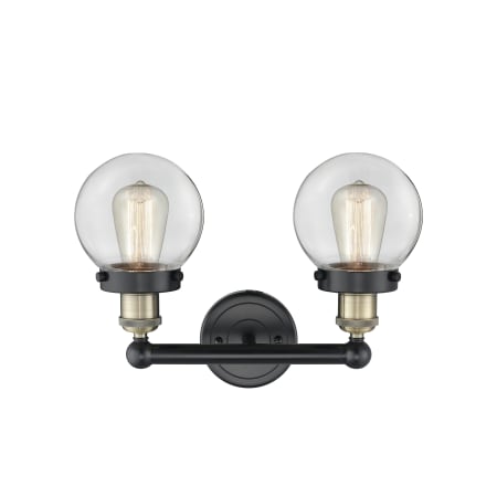 A large image of the Innovations Lighting 616-2W-10-16 Beacon Vanity Alternate Image