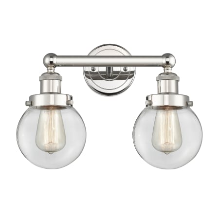 A large image of the Innovations Lighting 616-2W-10-16 Beacon Vanity Alternate Image