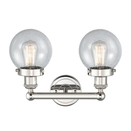 A large image of the Innovations Lighting 616-2W-10-16 Beacon Vanity Alternate Image