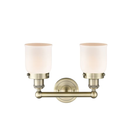 A large image of the Innovations Lighting 616-2W-10-16 Bell Vanity Alternate Image