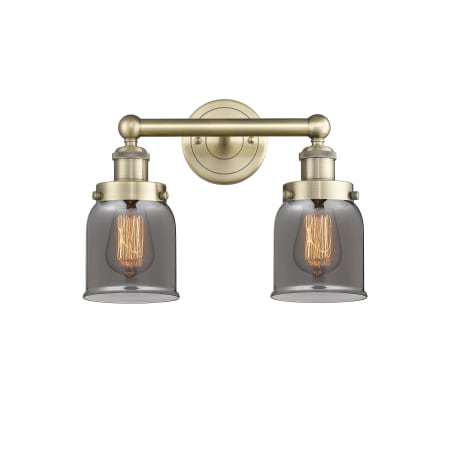 A large image of the Innovations Lighting 616-2W-10-16 Bell Vanity Alternate Image