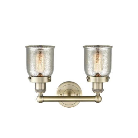 A large image of the Innovations Lighting 616-2W-10-16 Bell Vanity Alternate Image