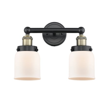 A large image of the Innovations Lighting 616-2W-10-16 Bell Vanity Alternate Image