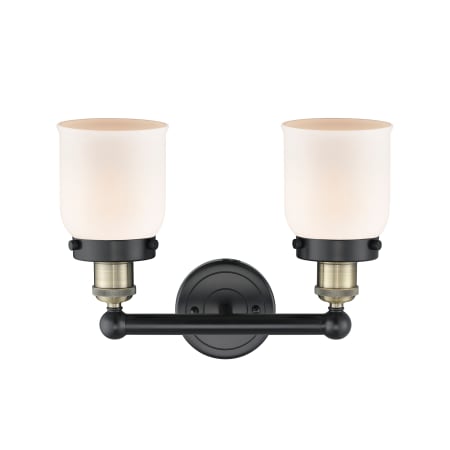 A large image of the Innovations Lighting 616-2W-10-16 Bell Vanity Alternate Image