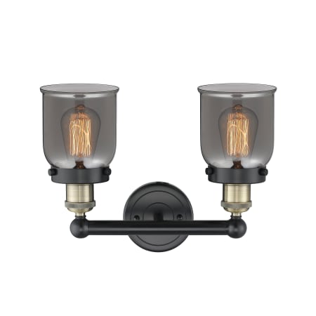 A large image of the Innovations Lighting 616-2W-10-16 Bell Vanity Alternate Image