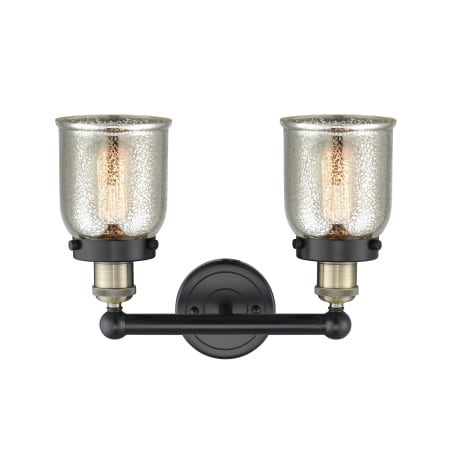 A large image of the Innovations Lighting 616-2W-10-16 Bell Vanity Alternate Image