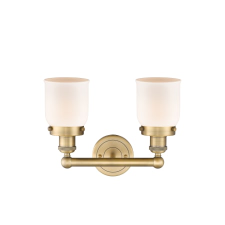 A large image of the Innovations Lighting 616-2W-10-16 Bell Vanity Alternate Image