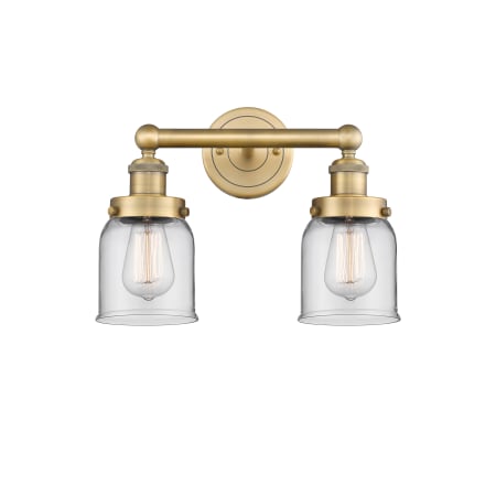 A large image of the Innovations Lighting 616-2W-10-16 Bell Vanity Alternate Image