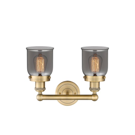 A large image of the Innovations Lighting 616-2W-10-16 Bell Vanity Alternate Image