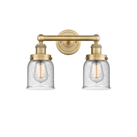 A large image of the Innovations Lighting 616-2W-10-16 Bell Vanity Alternate Image