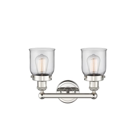 A large image of the Innovations Lighting 616-2W-10-16 Bell Vanity Alternate Image