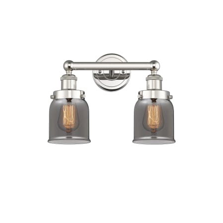 A large image of the Innovations Lighting 616-2W-10-16 Bell Vanity Alternate Image